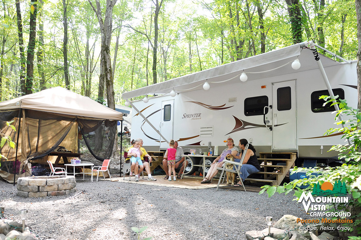 The Campground Spacious Sites RVs Family Fun Poconos