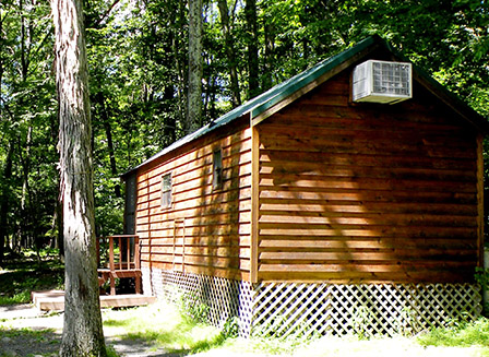 Cabin Camping Mountain Vista Cabin Camping In The Pocono Mountains