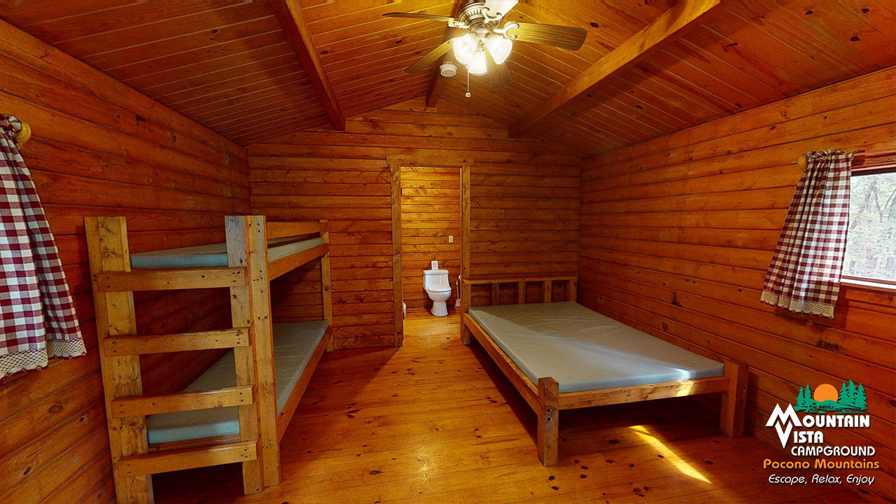 CABIN CAMPING WITH BATH