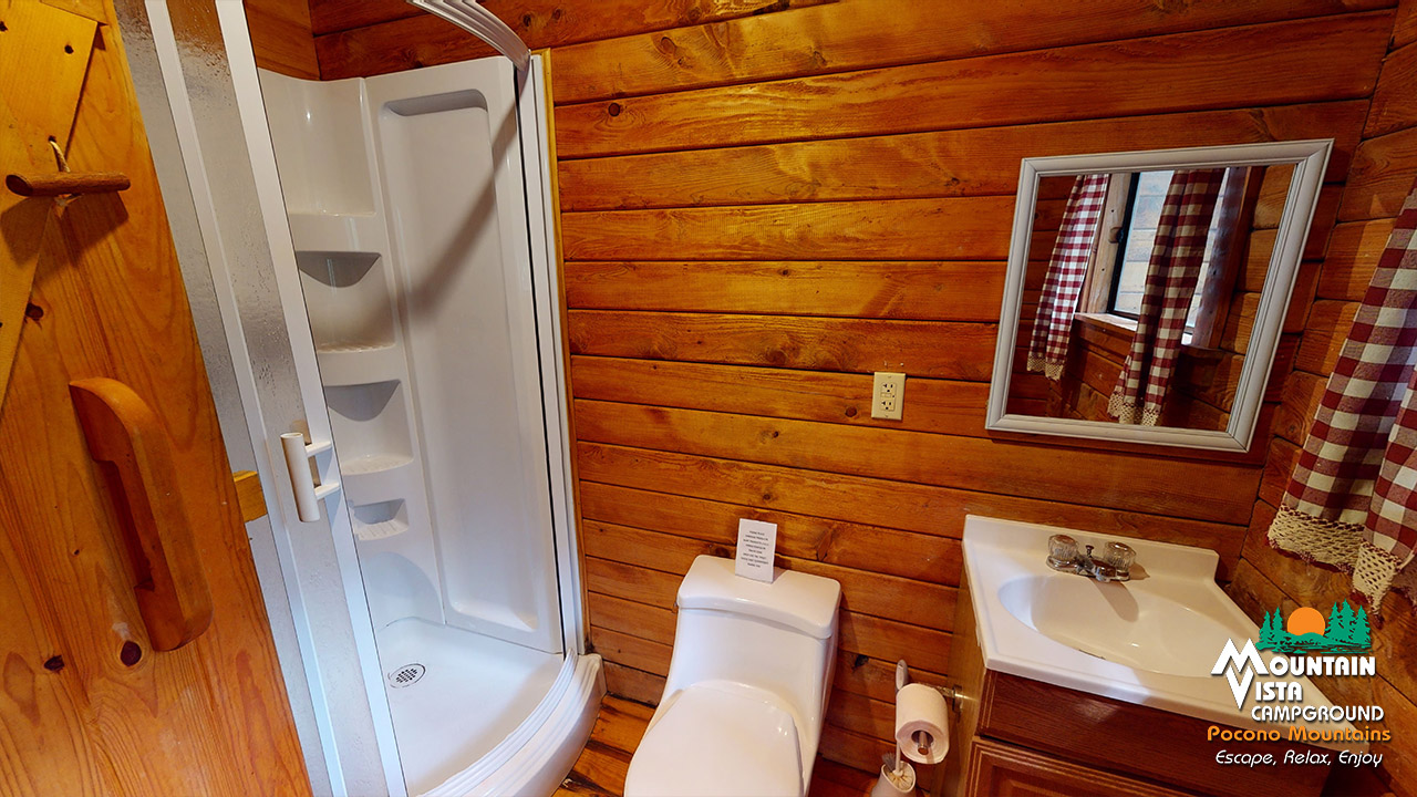 CABIN CAMPING WITH BATH